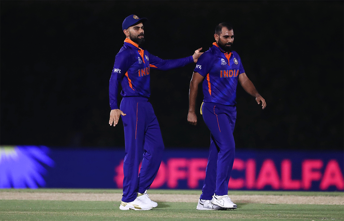 Virat Kohli and Mohammed Shami were victims of trolls after India's loss to Pakistan on Sunday