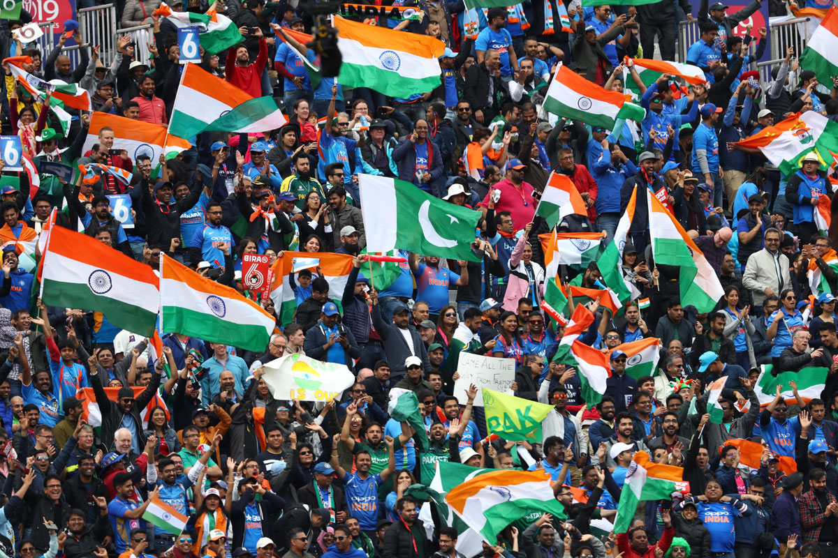 India, Pakistan fans