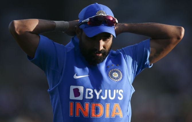 Mohammed Shami has been placed a standby for the T20 World Cup starting in Australia next month