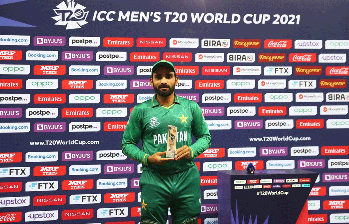 Player of the Match Asif Ali said: 'I was talking to Shoaib when I walked in to bat and I told him that I was confident enough of getting 20-25 in one over against Karim Janat, which I did.'