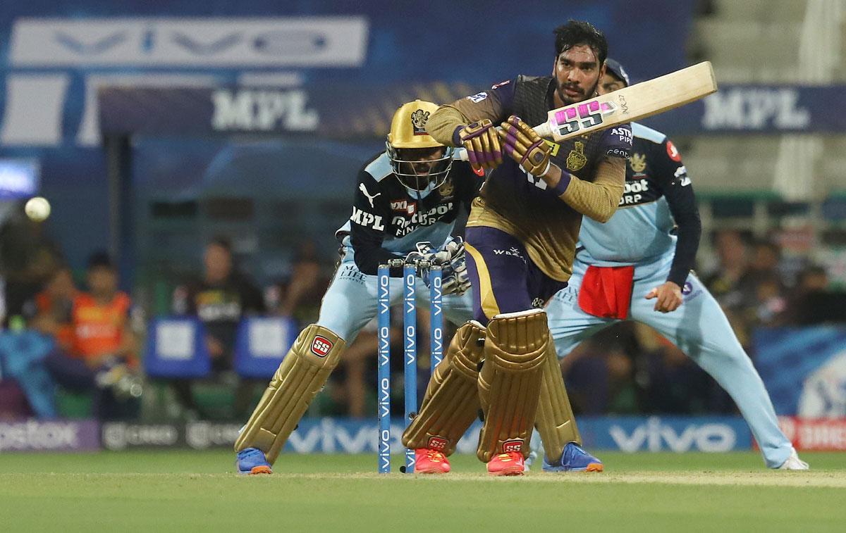 Venkatesh Rajasekaran Iyer hammered seven fours and a six during his 41 off 27 balls.