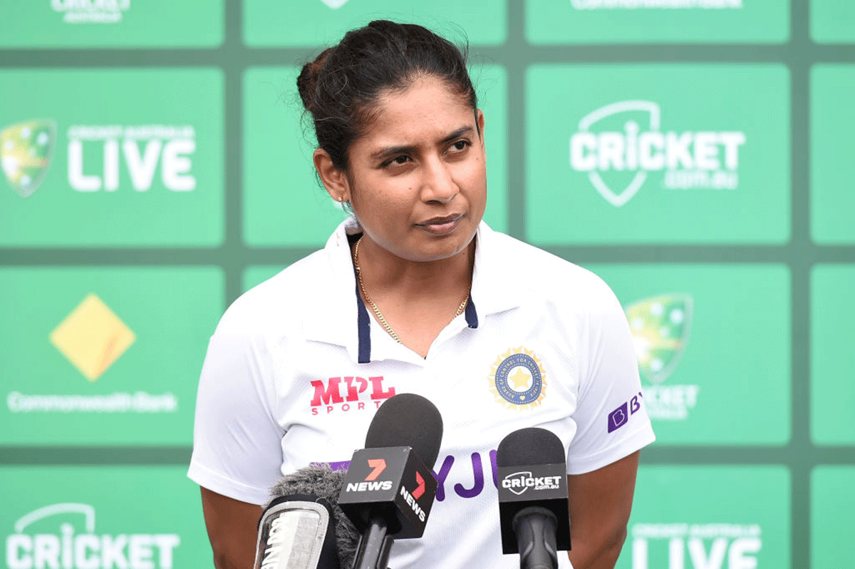 Mithali Raj drops a hint about her retirement...