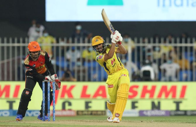 Ruturaj Gaikwad led the way with a solid 45 off 38 balls as Chennai Super Kings beat Sunrisers Hyderabad in the Indian Premier League match, in Sharjah, on Thursday.