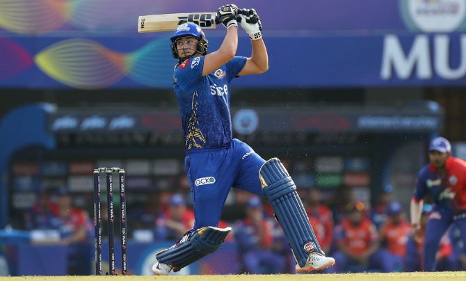Tim David has scored 106 runs from six matches in the IPL this season