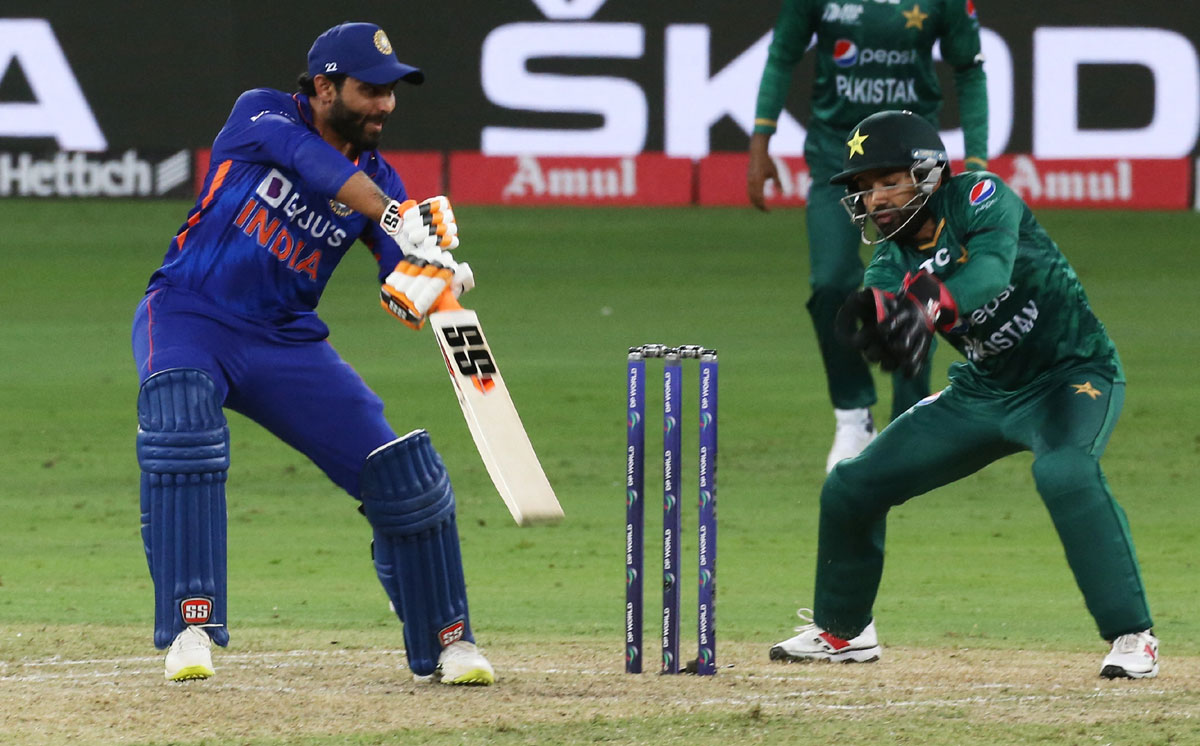 Jadeja was promoted to negate the spin duo of Shadab Khan and Mohammad Nawaz as both of them turned the ball away from a right-hander. 