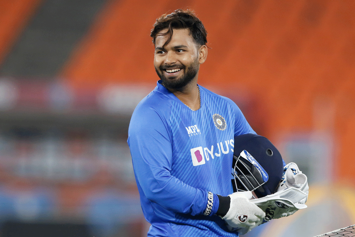 Rishabh Pant is all smiles