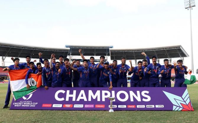 India U-19 WC winners