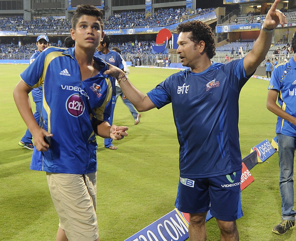 Path is going to be challenging: Sachin tells Arjun
