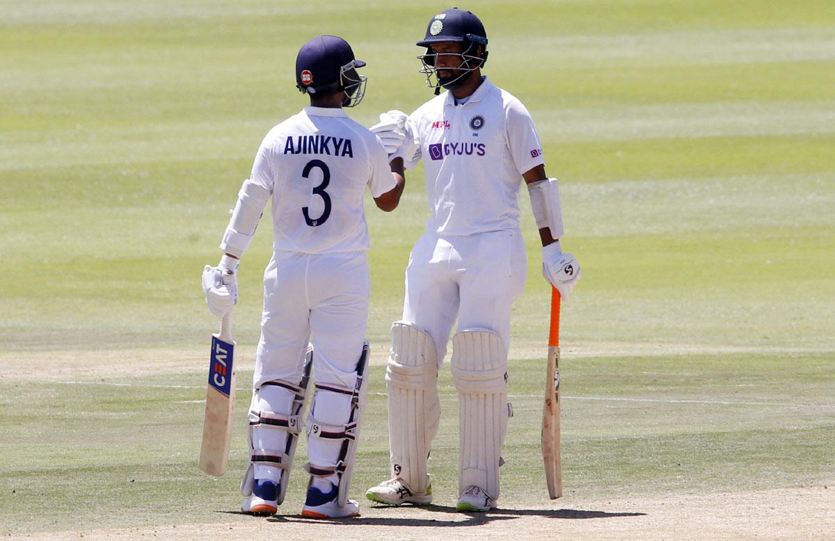 Cheteshwar Pujara and Ajinkya Rahane