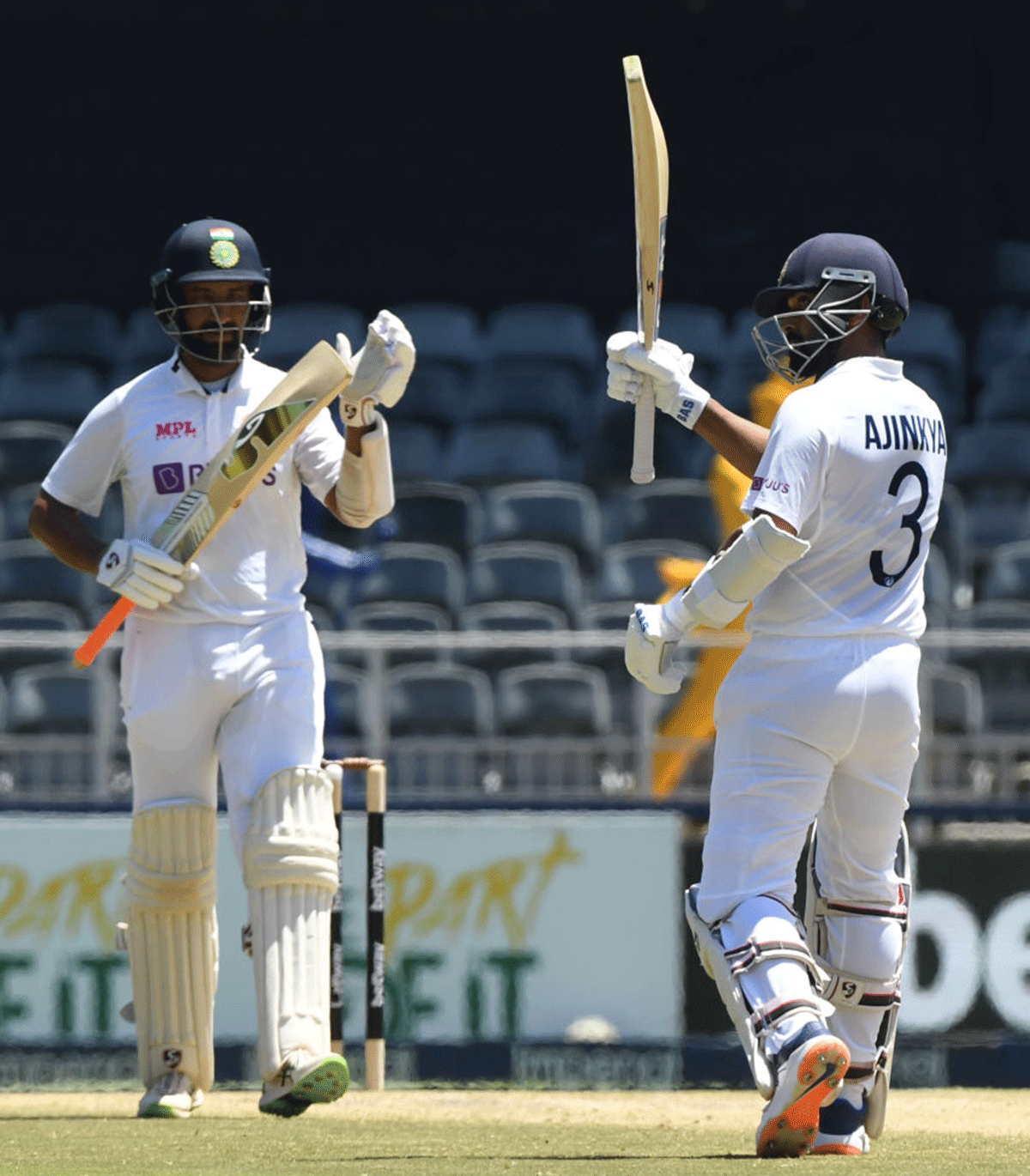 Both Cheteshwar Pujara (53) and Ajinkya Rahane (58) struck half-centuries in the 2nd innings of the Wanderers Test but did not go on to score big to help add to India's total
