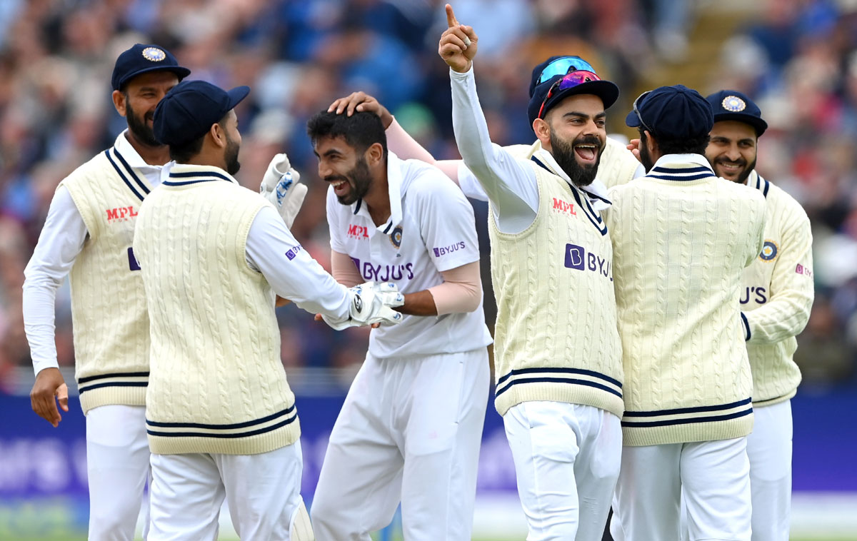 PHOTOS: Bumrah wreaks havoc with bat and ball on Day 2 - Rediff Cricket