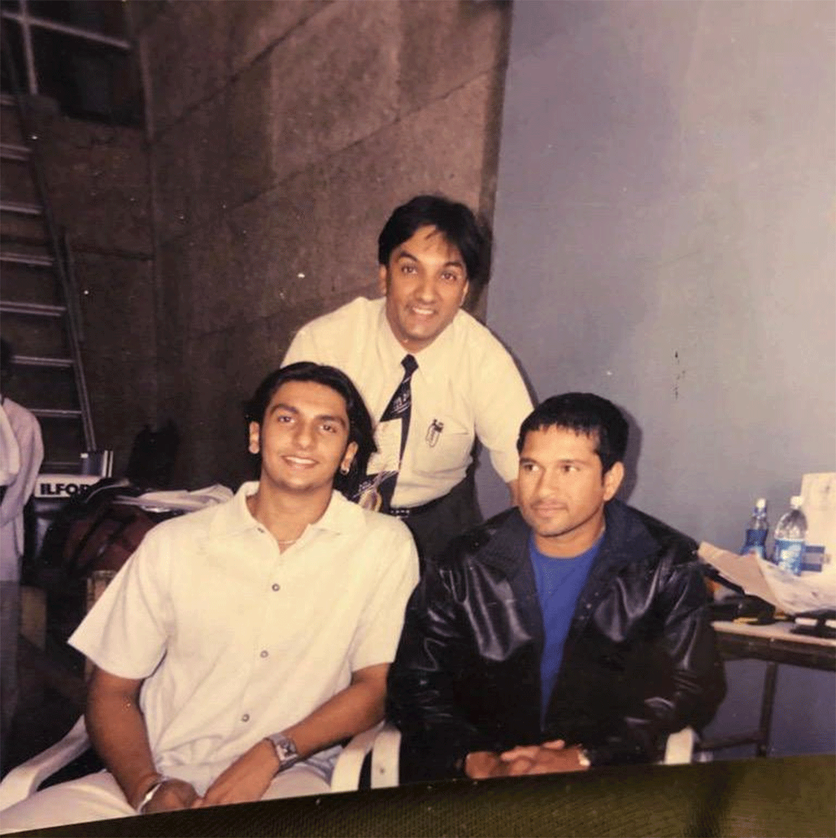 Sachin Tendulkar posted this throwback photo along with a wish for birthday boy Ranveer Singh