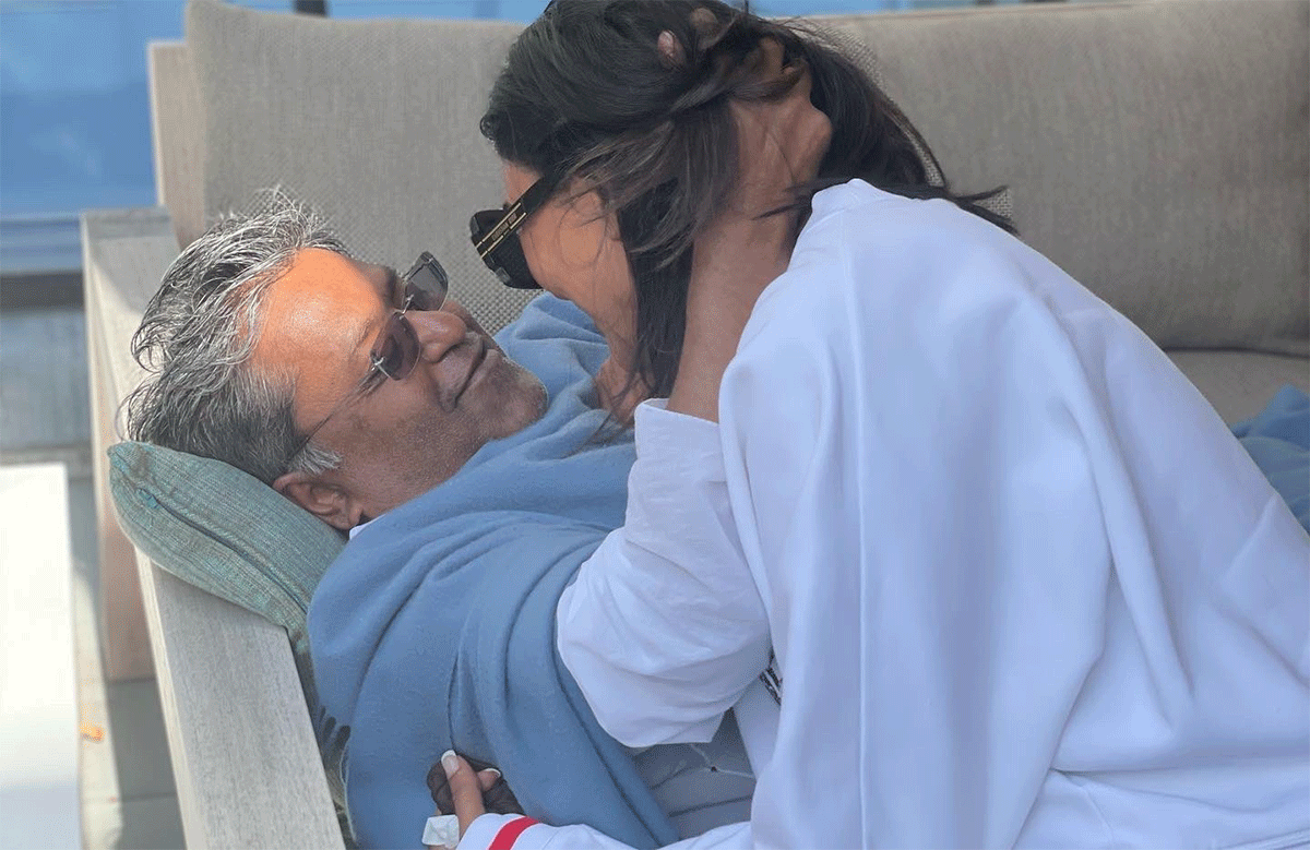 Lalit Modi with Sushmita Sen