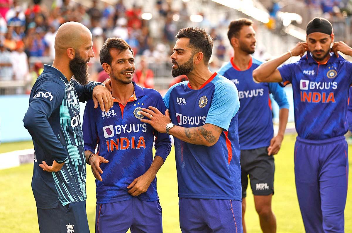 Virat, Moeen Ali and Yuzvendra Chahal chat as they take their bond beyond the IPL