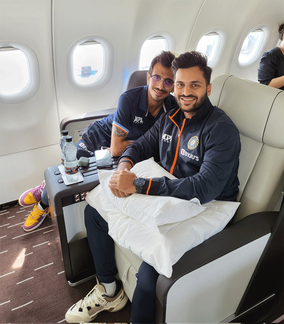 Yuzvendra Chahal and Shardul Thakur