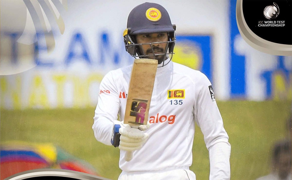 Sri Lanka's Dhananjaya de Silva smashed 109 runs, his 9th Test century, on Day 4 of the 2nd Test against Pakistan in Galle on Wednesday 