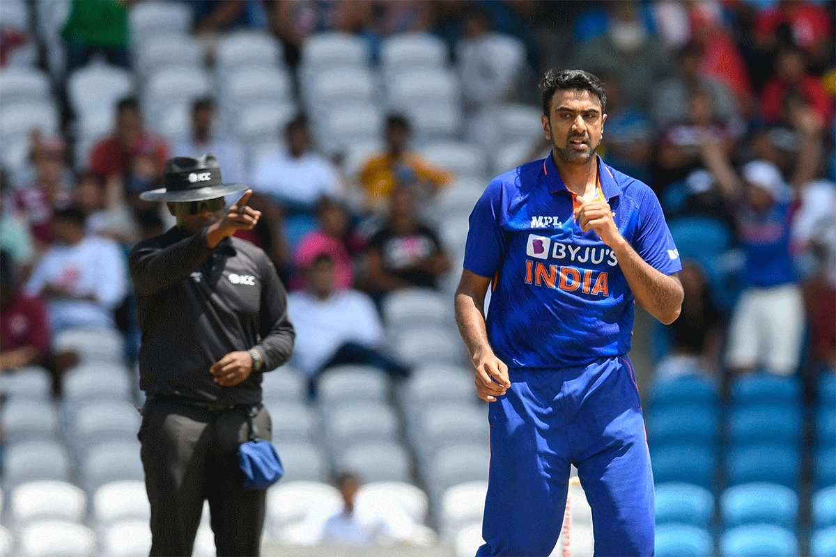 Ravichandran Ashwin also chipped in with a couple of wickets