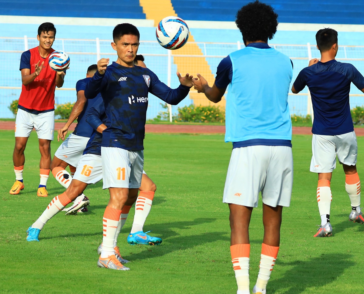 Veteran striker Sunil Chhetri, first-choice goalkeeper Gurpreet Singh Sandhu and star defender Sandesh Jhingan are the three over-age players in the men's team