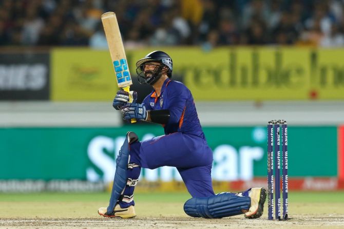 Dinesh Karthik = has hardly set a foot wrong since he is back in the mix