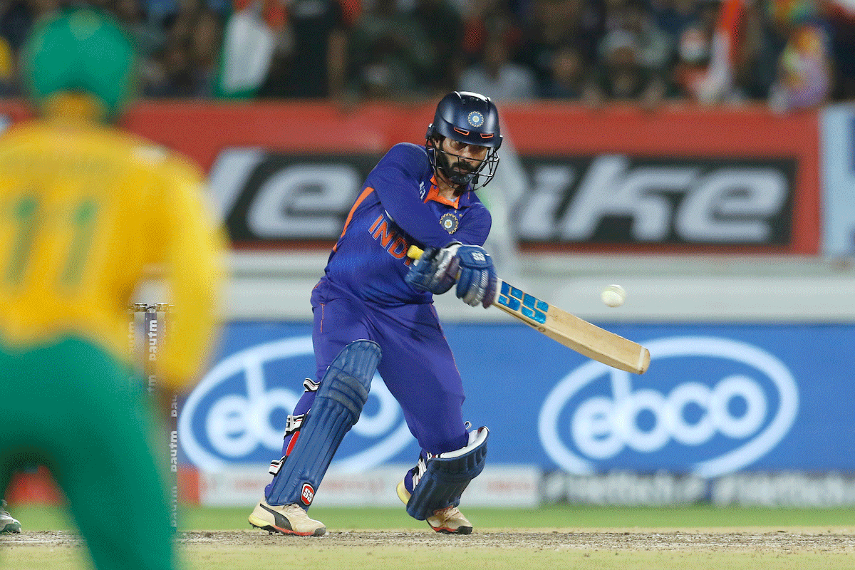 In the 4th T20I on Friday, Dinesh Karthik swept the spinners and pacers with equal disdain besides pulling off audacious reverse hits. 