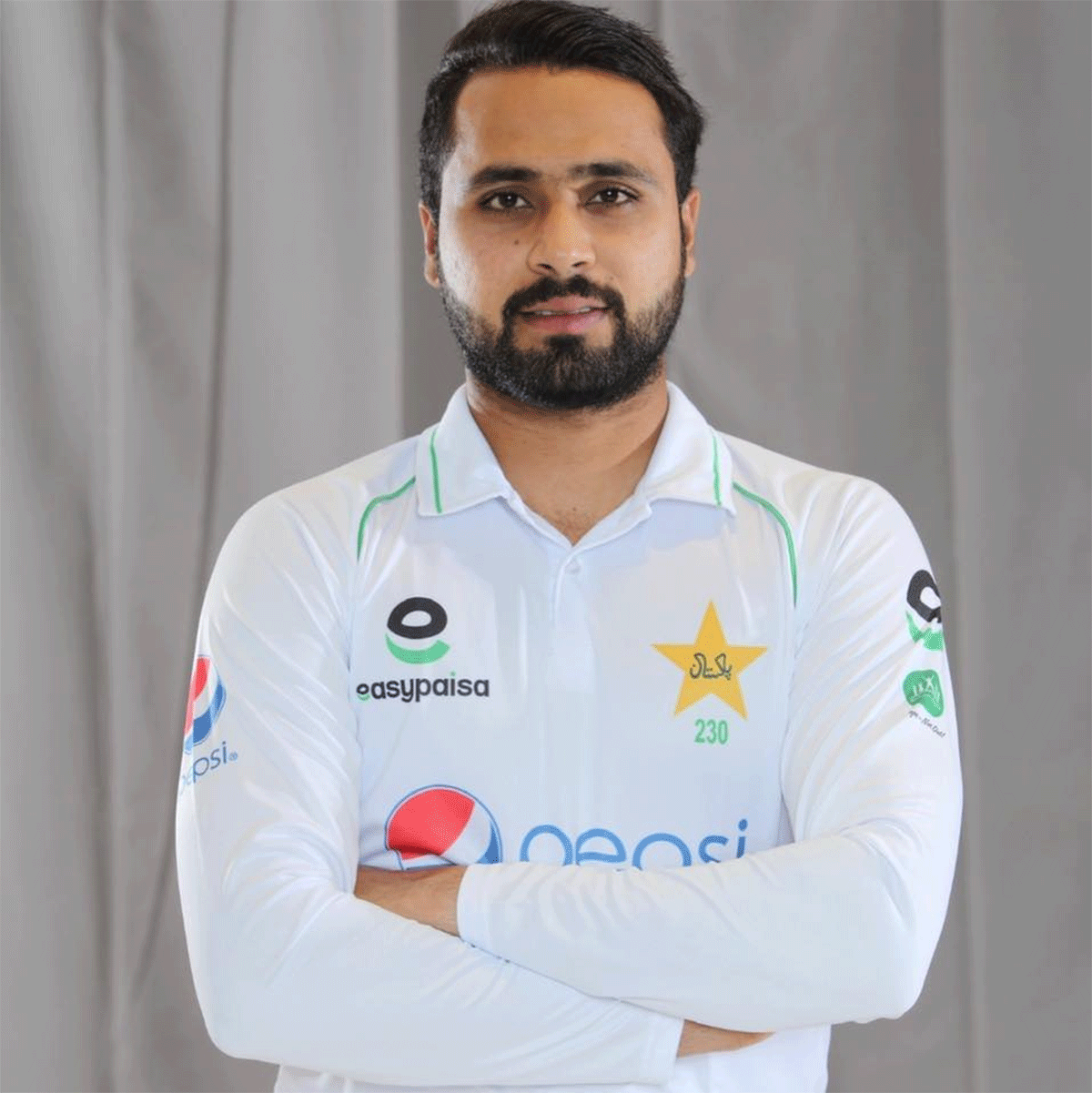 All-rounder Faheem Ashraf had tested positive for COVID on arrival at the team hotel, throwing his participation into doubt. The second Test starts on Saturday.