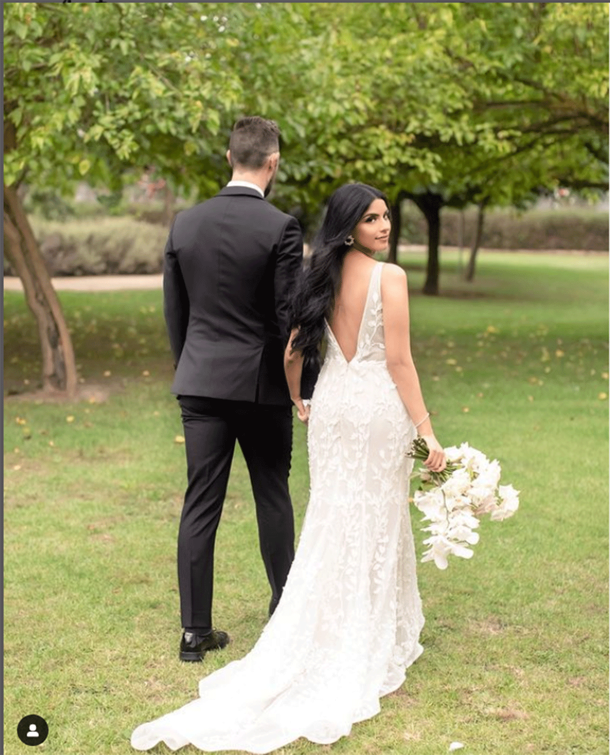 Glenn Maxwell and wife Vini Maxwell