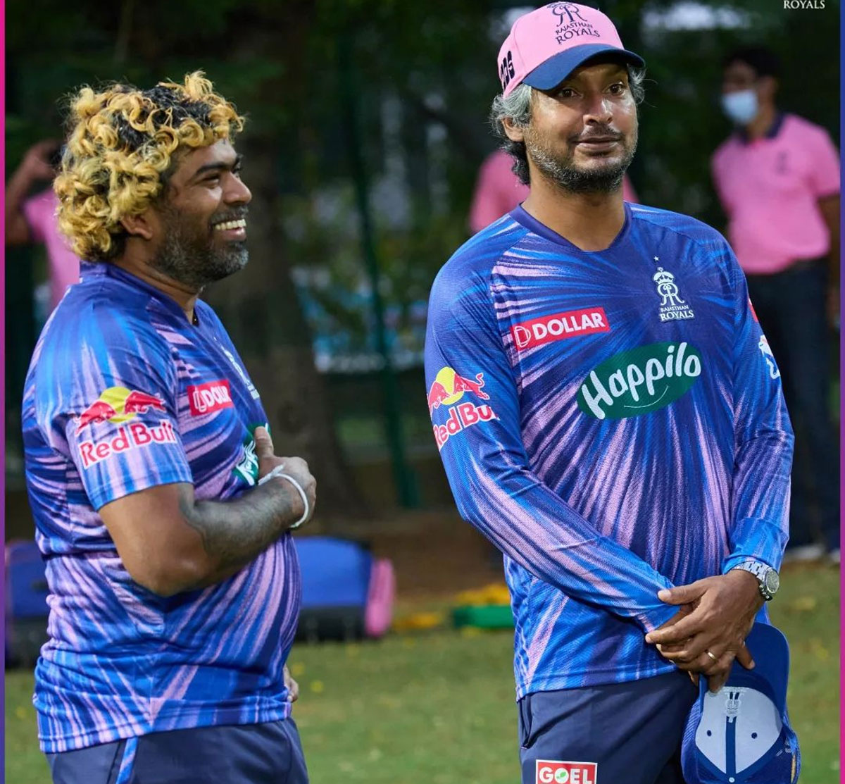 CricketGully on X: Lasith Malinga in Rajasthan Royals' training