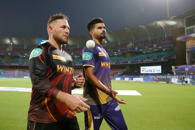 Kolkata Knight Riders head coach Brendon McCullum and skipper Shreyas Iyer have used several opening combinations this IPL season but failed to find the one that clicks.