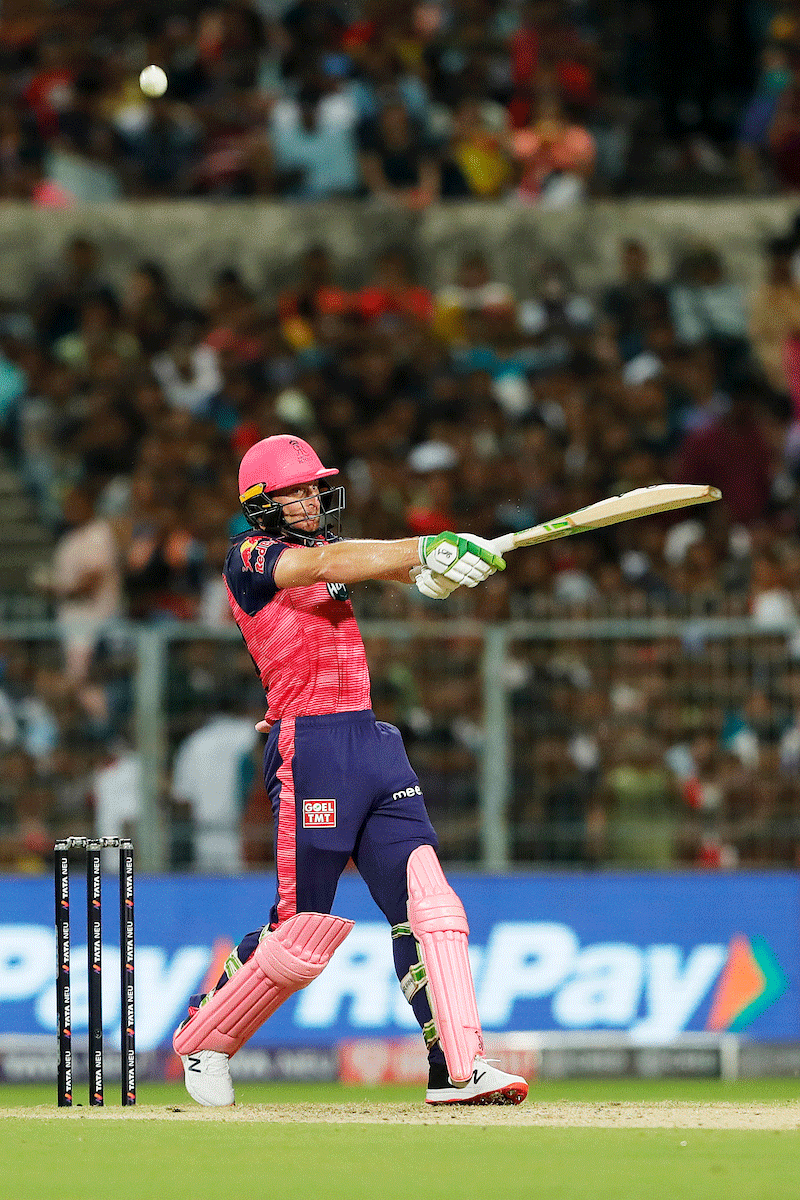 Jos Buttler also had plenty of luck go his way as he got two reprieves in the middle in his 89 off 56 balls.