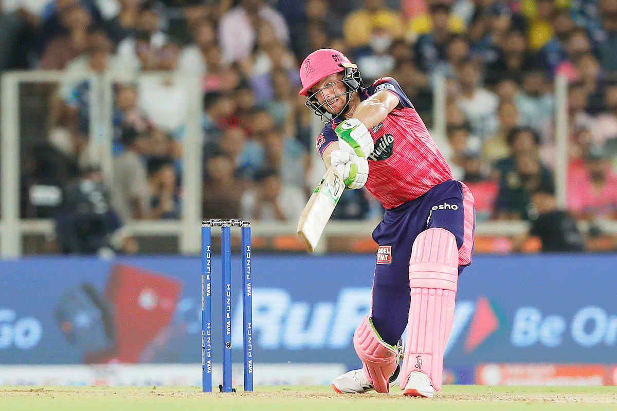 Rajasthan Royals' Jos Buttler made a total of 848 runs this season