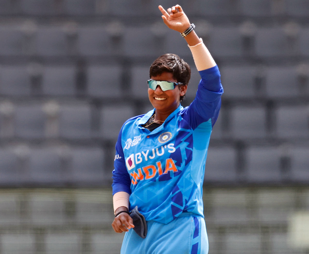 Deepti Sharma was named international cricketer of the year 2023 