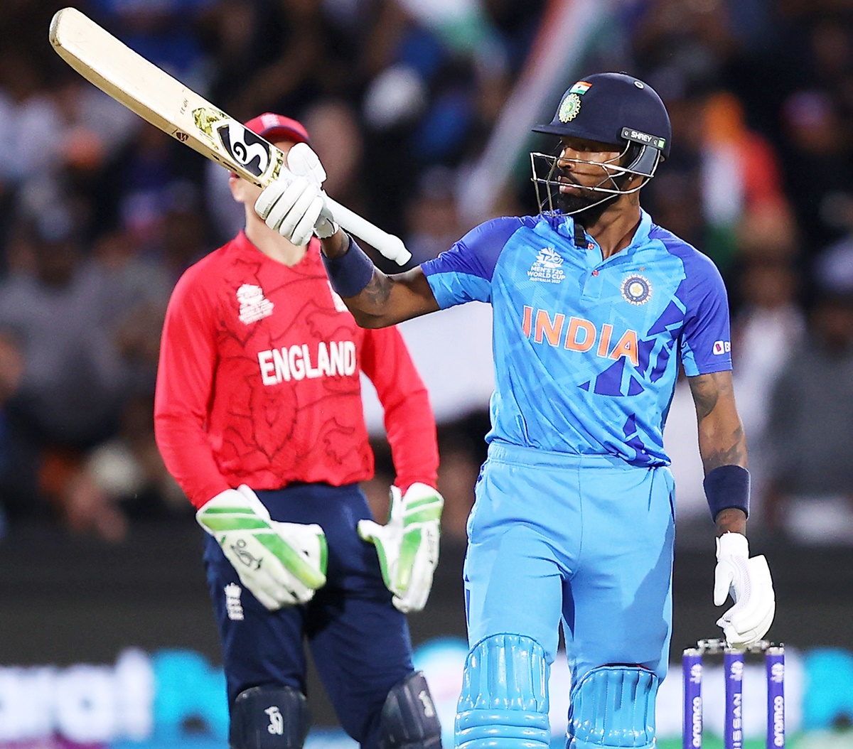 Hardik Pandya top-scored for India with 63 off 33 balls