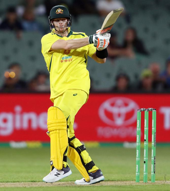 Former Australia captain, Steve Smith scored an unbeaten 80 from 78 balls against England at Adelaide Oval on Thursday as Australia took a 1-0 lead in the three-match ODI series.