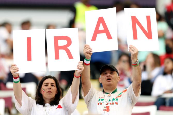 Iran fans