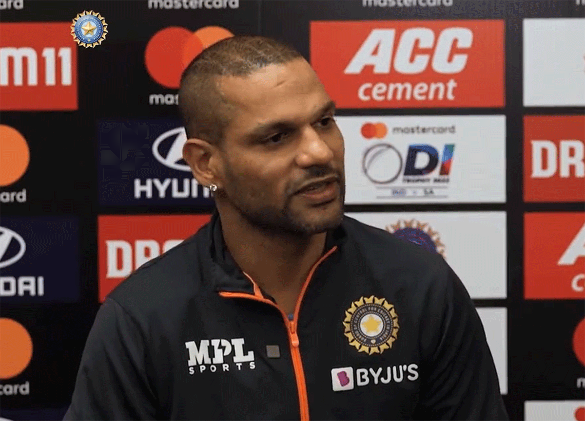 Shikhar Dhawan says his doors of communication are always to youngsters