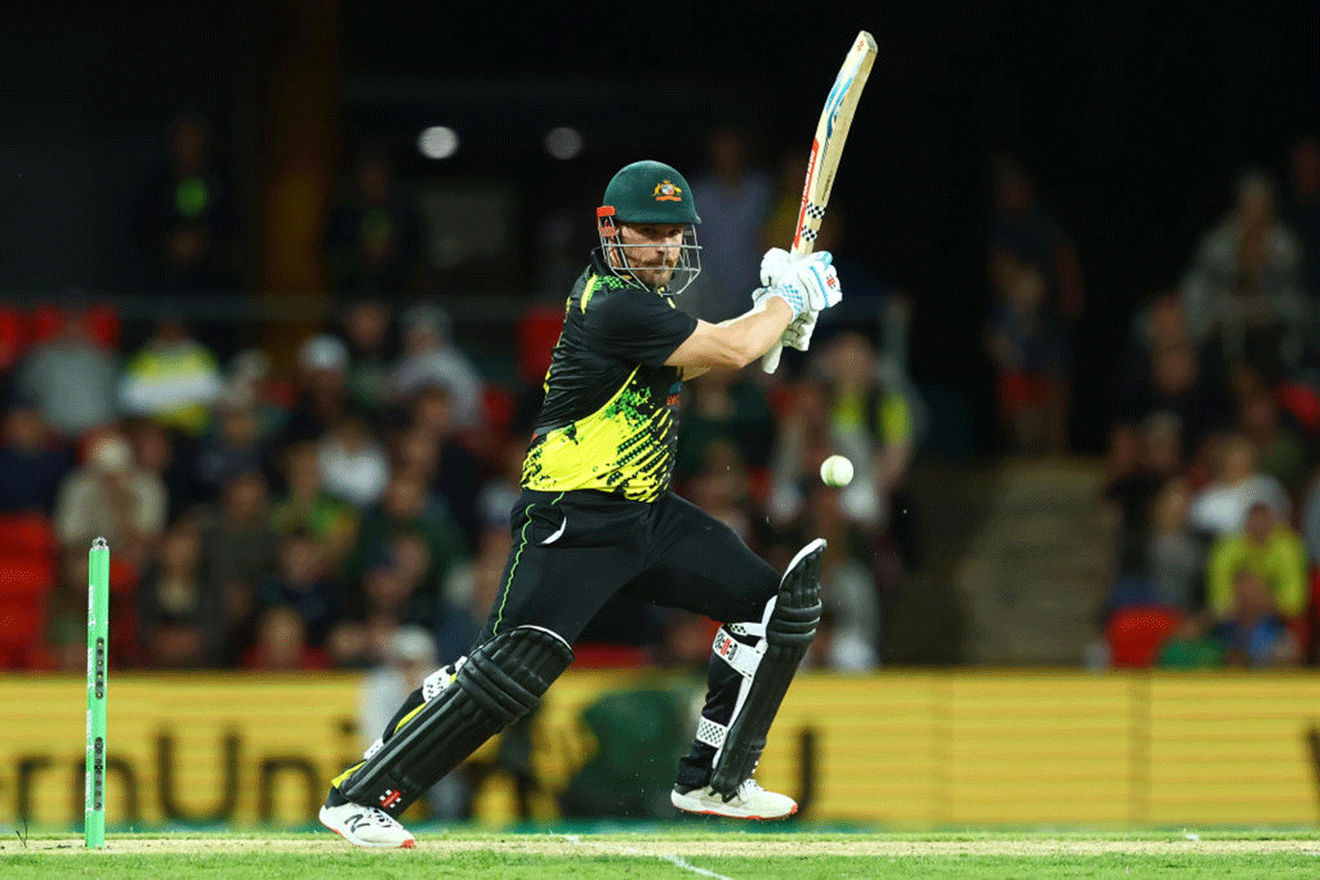 Australia's captain Aaron Finch had been struggling for form but finally hit a 50 against India in their T20 World Cup warm-up on Monday