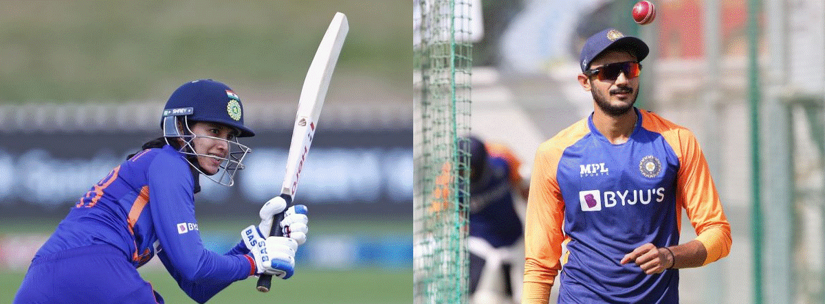 India's Smriti Mandhana and Axar Patel are in the fray for ICC's top honours 