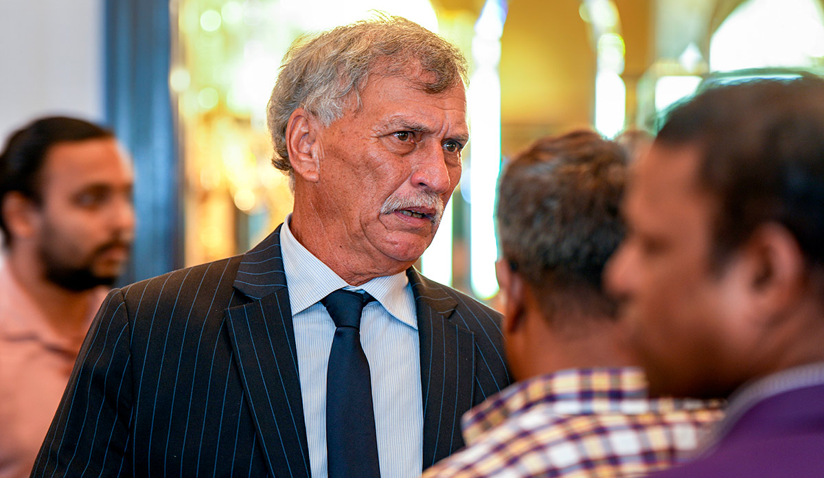 Newly elected BCCI President Roger Binny during the 91st Annual General Meeting, in Mumbai, on Tuesday