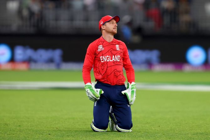 England captain Jos Buttler says there will be a 'natural rivalry' on the pitch against Ireland when they meet in the T20 World Cup Super 12s match at the MCG on Wednesday.