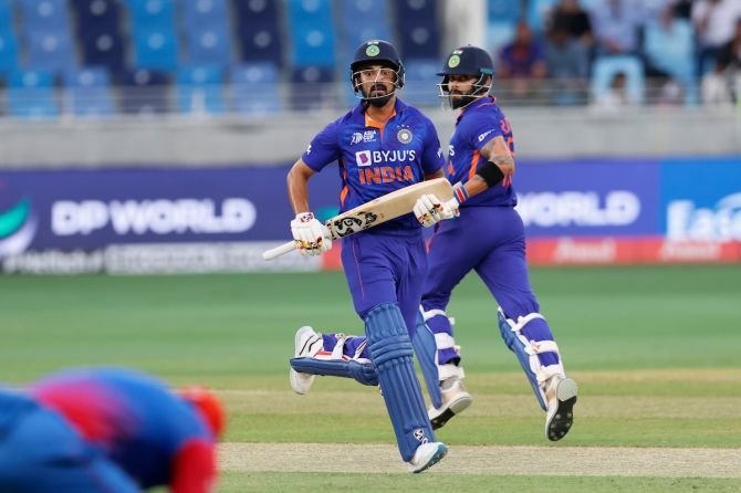 KL Rahul and Virat Kohli put on a 119-run stand for the first wicket