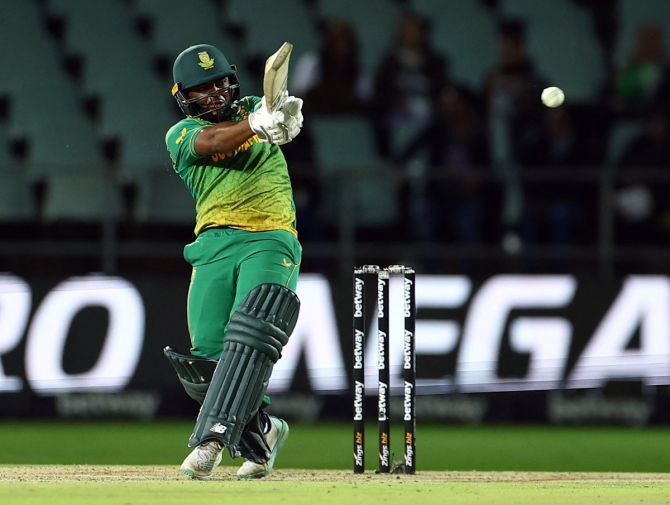 Skipper Temba Bavuma scored an unbeaten 90 as South Africa beat the Netherlands with 20 overs to spare.