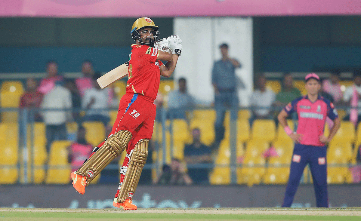 Prabhsimran Singh smacked his maiden IPL half-century with a blistering knock of 60