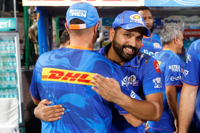 'At the moment, if Rohit is available to play, he will play.'