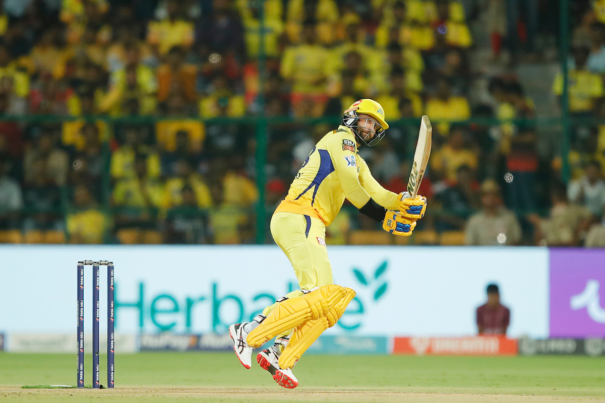 Denvon Conway smashed a 45-ball 83 at the top of the innings for CSK