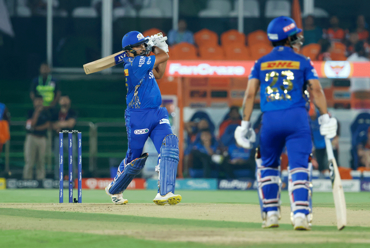 Rohit Sharma hit 28 off 18 balls 