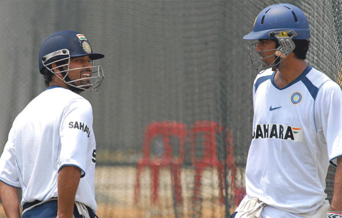 Sachin Tendulkar and Mohammad Kaif