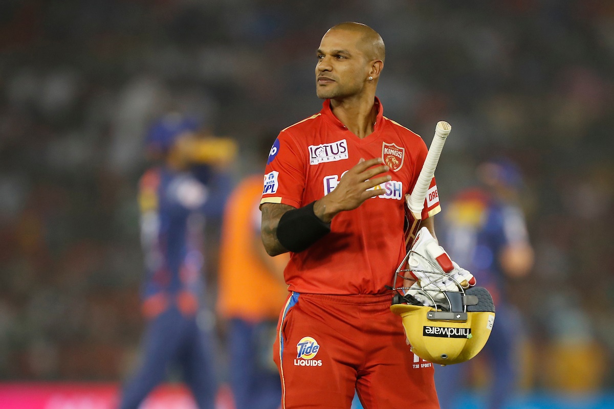 Dhawan admits costly mistake against LSG
