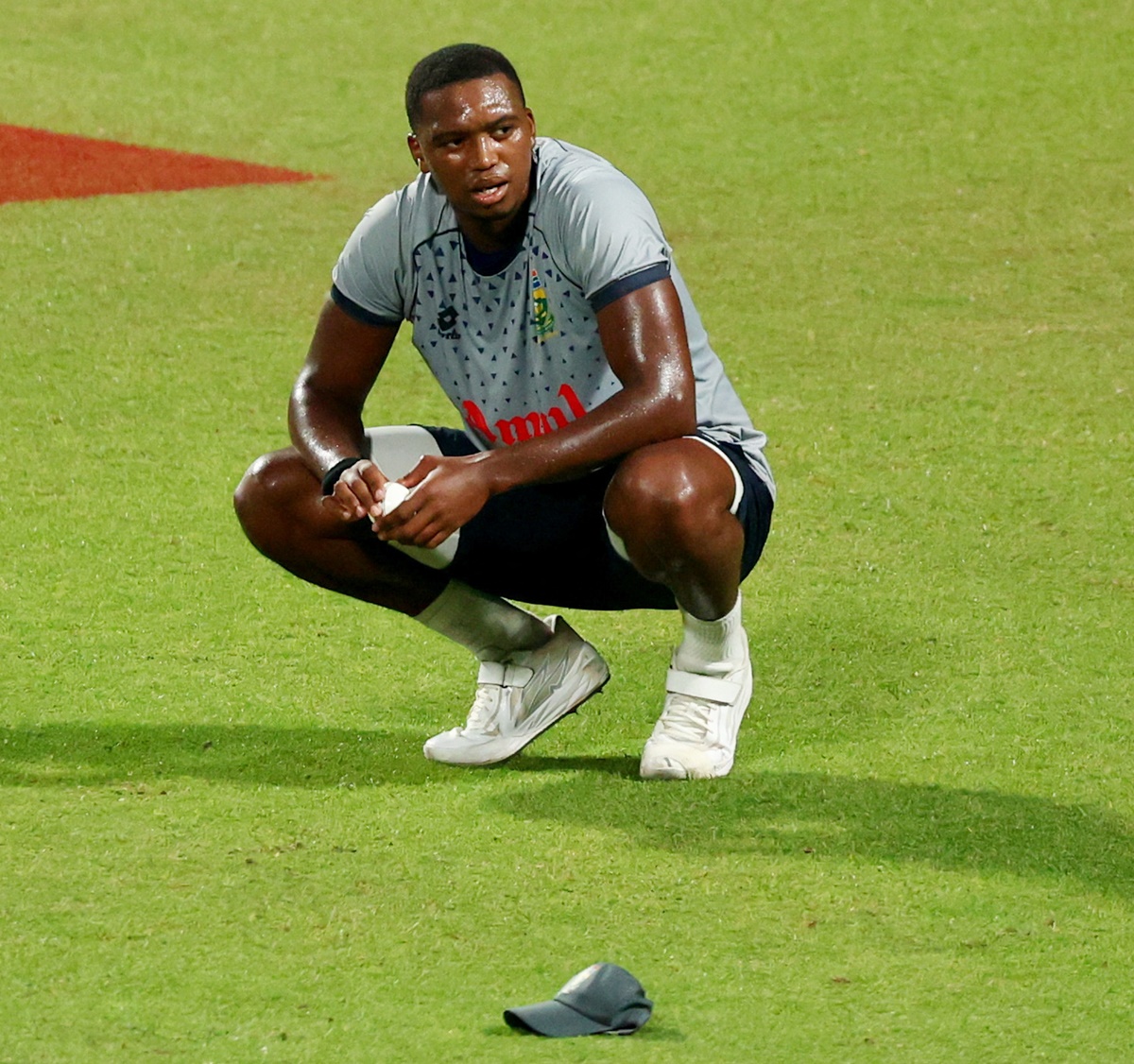 Seamer Lungi Ngidi has been sidelined with a groin injury