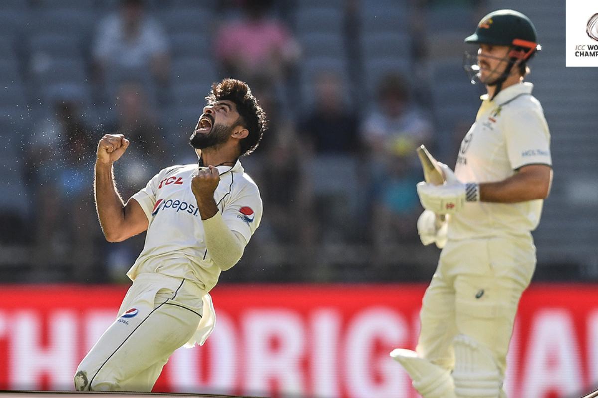 Aamer Jamal took two wickets in the first session 