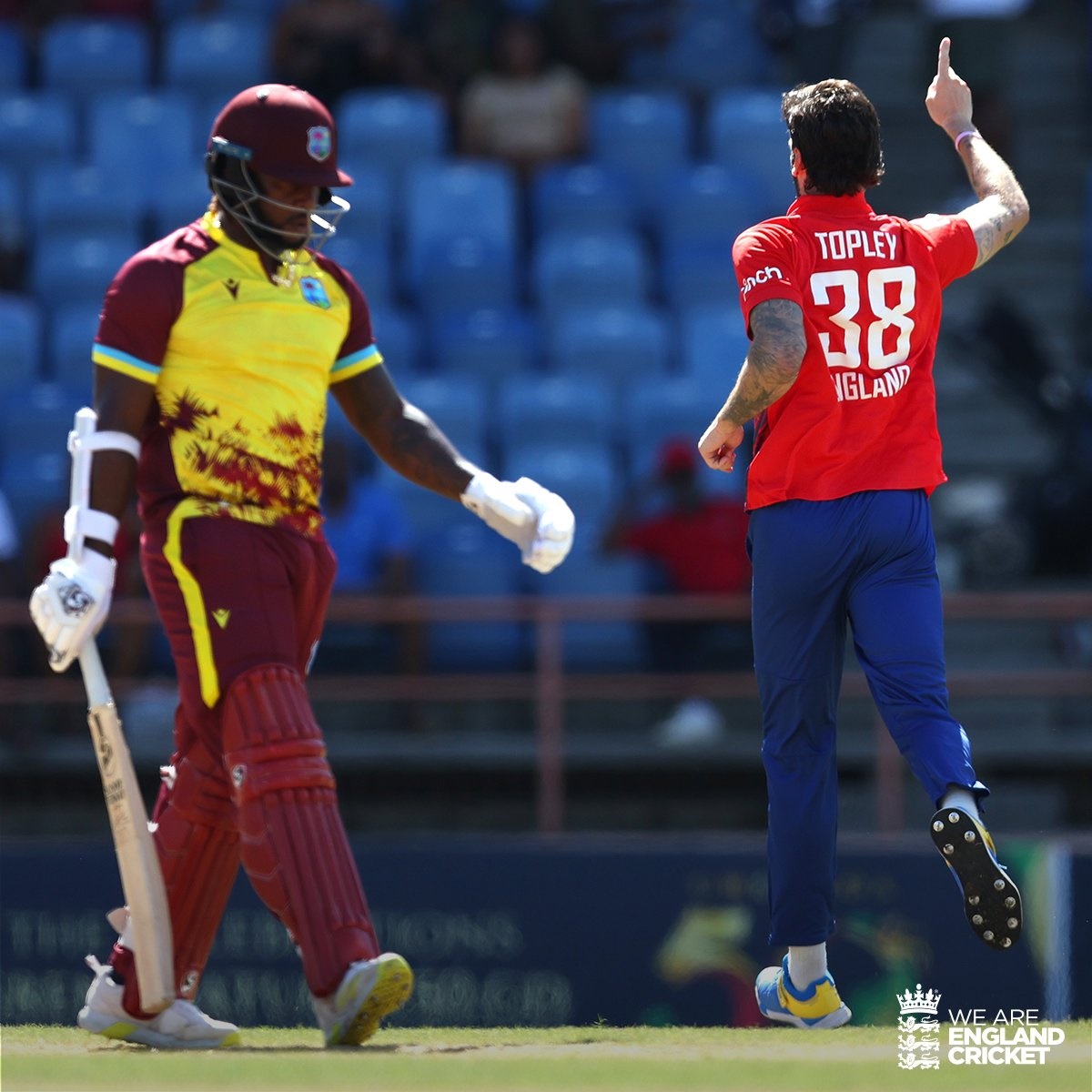 England face West Indies' power-hitting blitz - Rediff.com